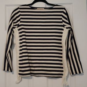 Nwt Pepin Cotton Top with fringe